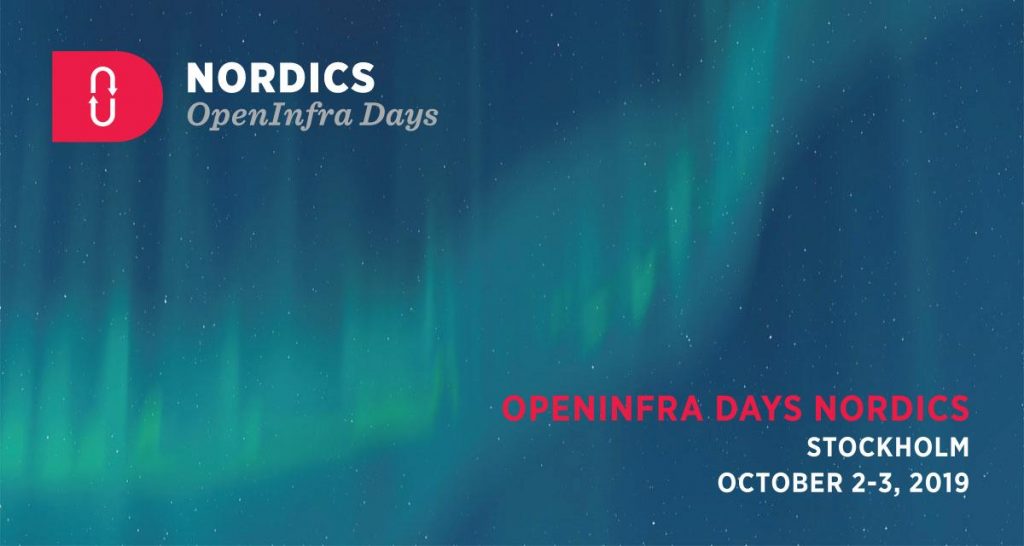 SARDINA SYSTEMS IS ATTENDING OPEN INFRA DAYS NORDICS 2019
