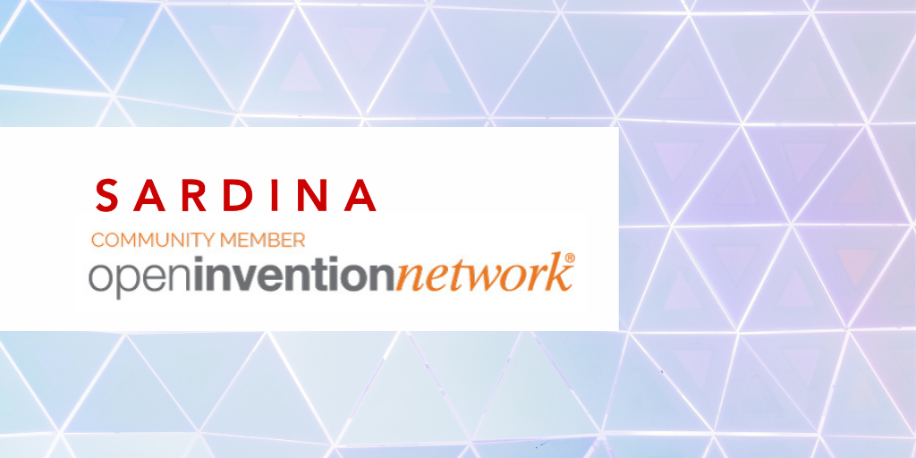 Sardina Systems Joins Patent Non-Aggression Community of Open Invention Network
