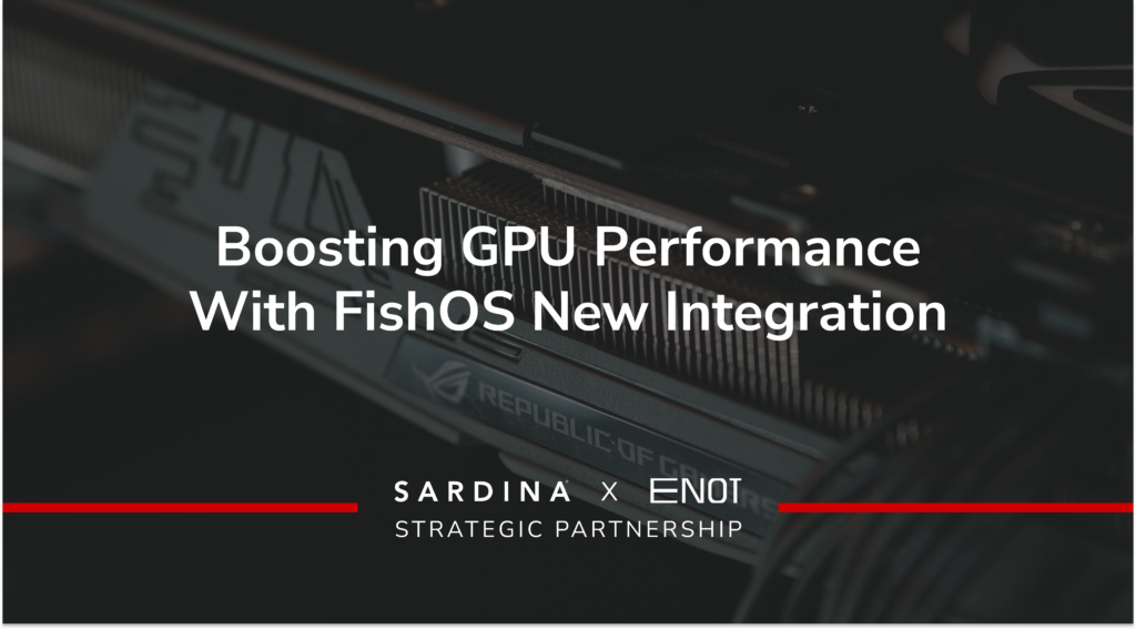 Sardina Systems Partners with ENOT.ai to Boost GPU Performance