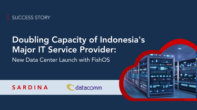 Explore how Sardina Systems helped deploy Datacomm Diangraha's largest data center yet, DC4, enhancing their infrastructure.