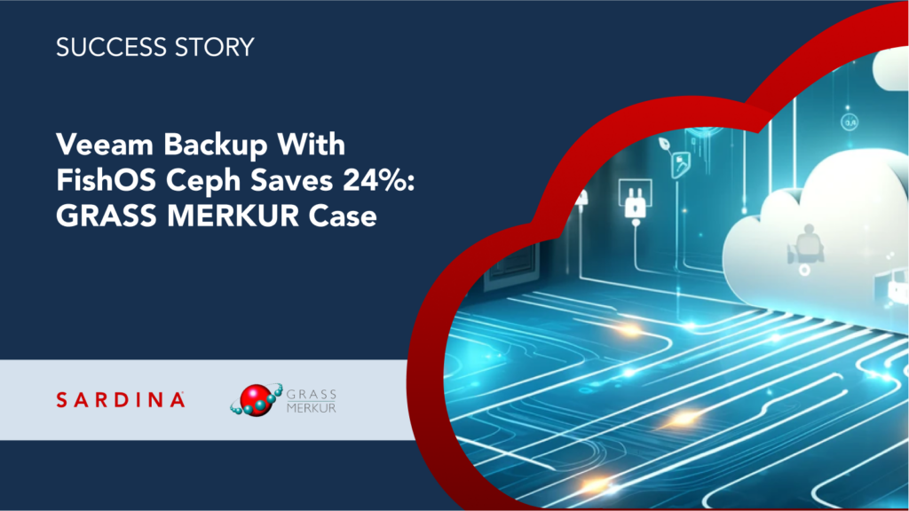 Wie wir Veeam-Backup auf FishOS Ceph getestet und eingeführt haben