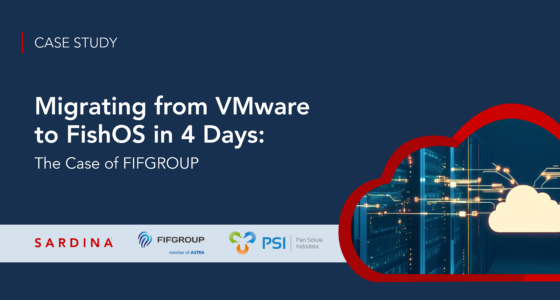 Discover how Sardina Systems helped PT Federal International Finance (FIFGROUP) smoothly transition from a VMware cluster to an OpenStack-based FishOS cloud infrastructure, boosting performance, reliability, and cost efficiency.