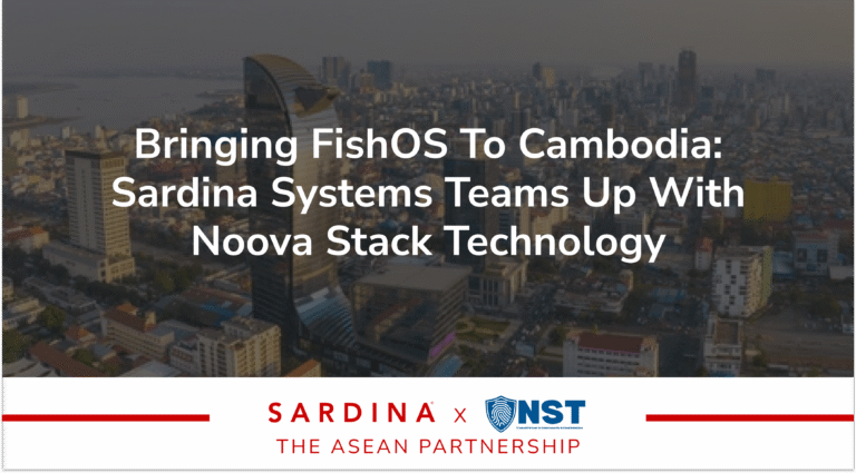 Sardina Systems Announces Partnership with Noova Stack in Cambodia