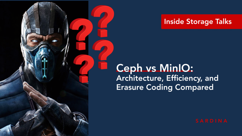 Ceph أم MinIO؟ دليل كامل لاختيار منصة التخزين المناسبة