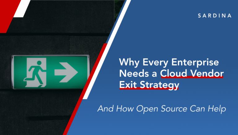 Protect your business from cloud vendor lock-in. Discover how exit strategies and open source solutions keep costs predictable and operations secure.