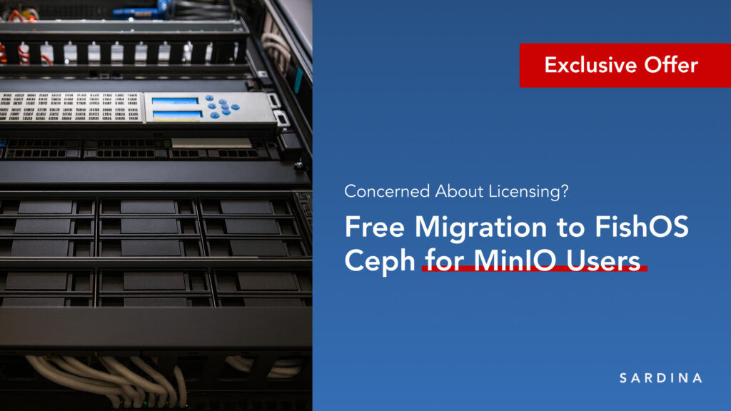 MinIO 迁移支持现仅需 1 欧元:升级至 FishOS Ceph