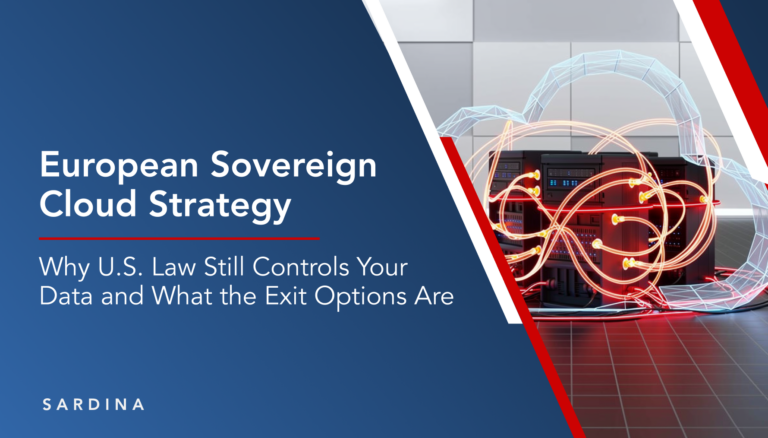 European Sovereign Cloud Strategy