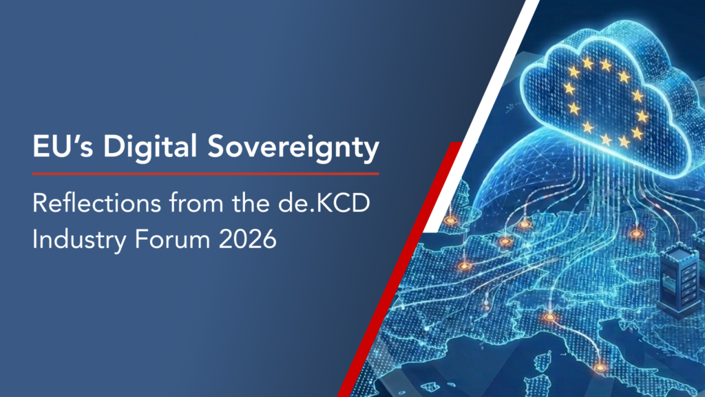 Digital Sovereignty For EU Research: Lessons from de.KCD Berlin 2026