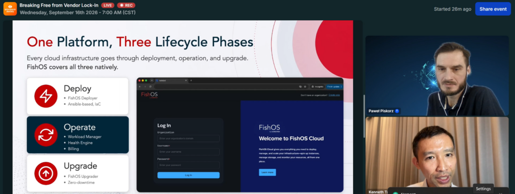 Sardina Systems and Storware webinar on VMware to OpenStack migration